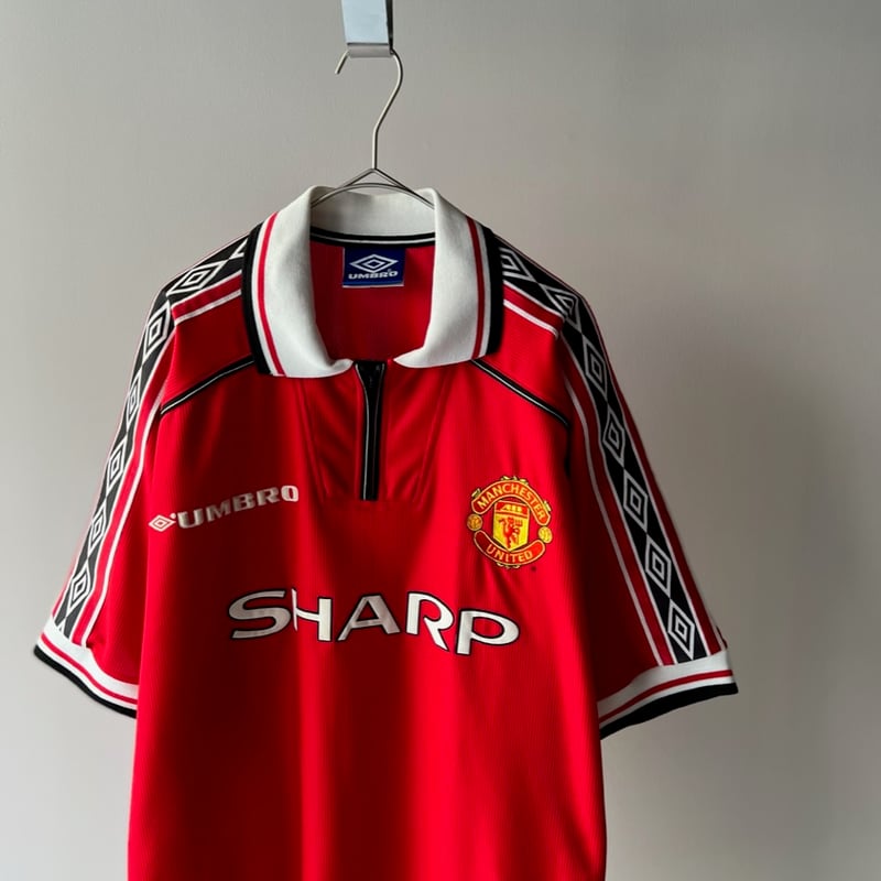マンチェスター　Umbro Manchester United シャツ XL Manchester United Third football shirt 1998 - 1999 Jersey
