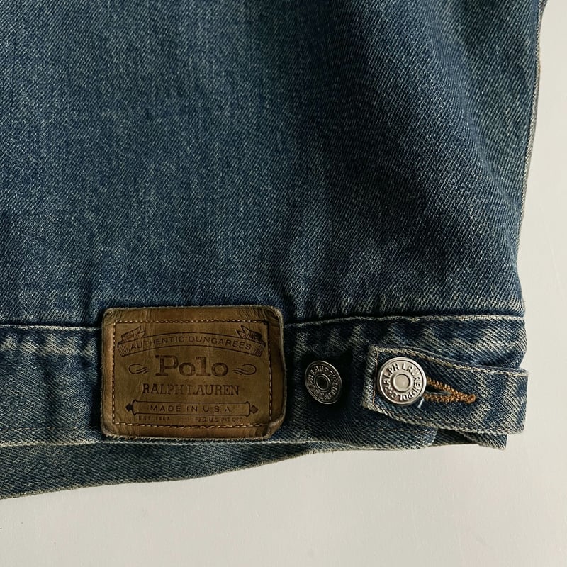 90s Polo ralph lauren short length coverall des 90s Polo ralph lauren short length coverall des