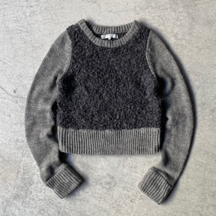 Loop yarn short length knit | sui & shara