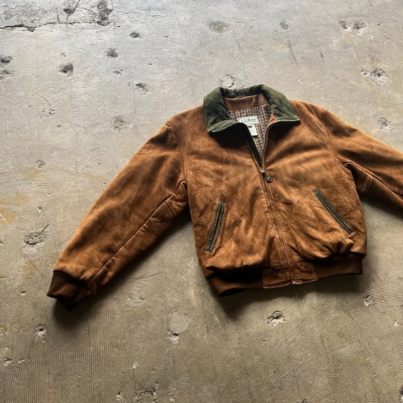 80s~ L.L.Bean leather full zip blouson | sui &  