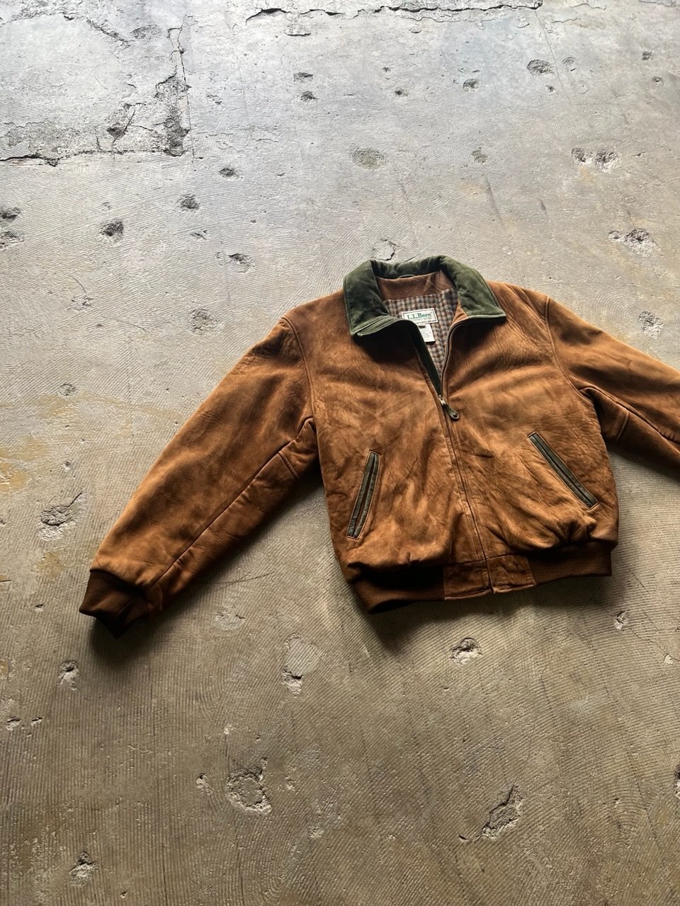 古着 80年代 エルエルビーン L.L.Bean THINSULATE シンサレート レザー  