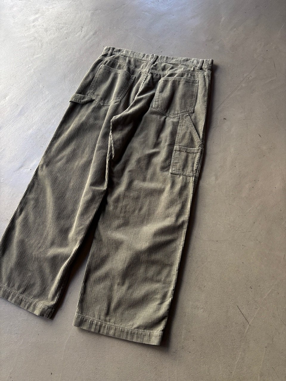No boundaries double knee painter corduroy pan