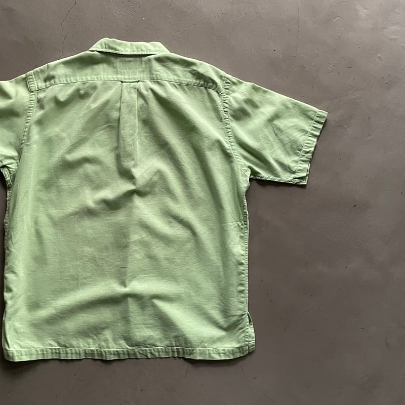 Ralph Lauren ”CALDWELL” open collar cotton shi