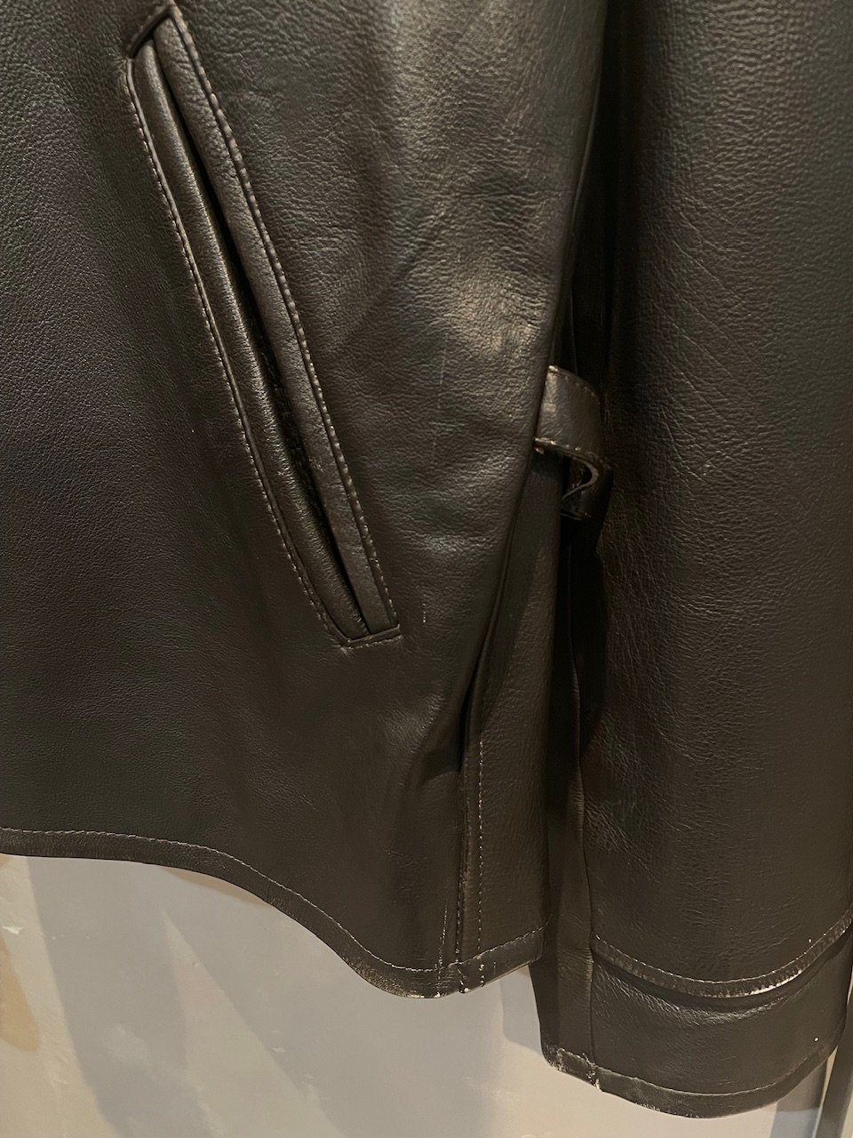 90s RRL leather sports jacket | sui & shara 90s RRL leather sports jacket | sui & shara