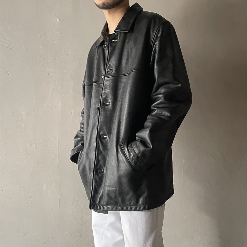 s*o様 90s j.crew real leather car coat s*o様 90s j.crew real leather car coat - メルカリ