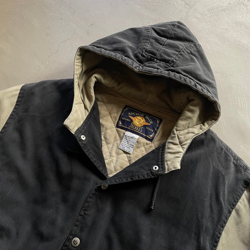 90s〜 Anchor blue cotton jacket | sui & shara 90s〜 Anchor blue cotton jacket | sui & shara