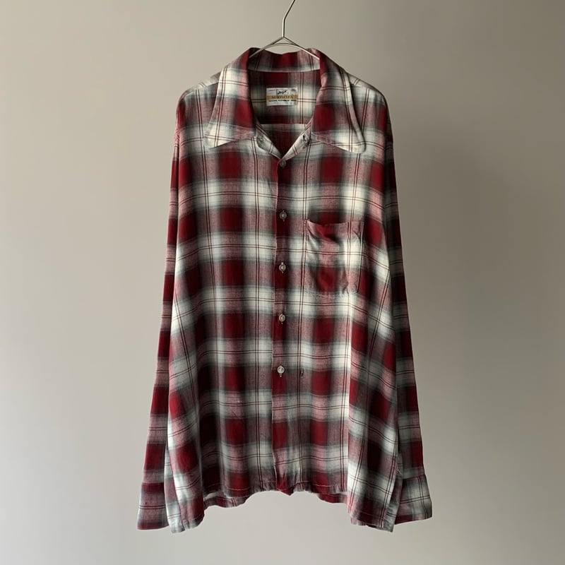 Rafu Separate Rayon Shirt レーヨンシャツ 70s North sea ombre