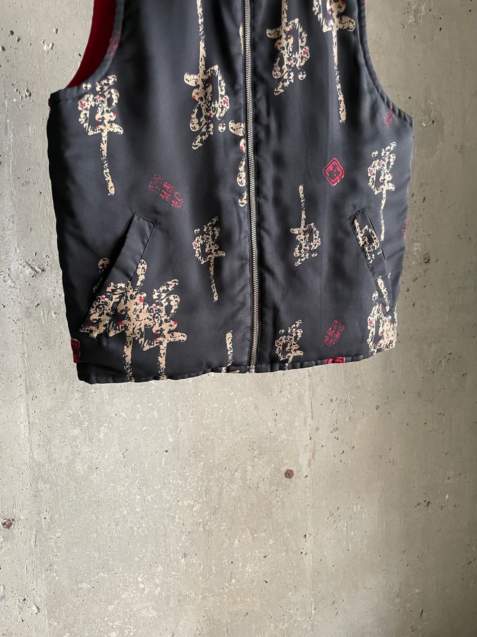 やわらエースdesign vest 良ディテール　イタリア　古着　90s 古着 90s USA製 GUESS ヨーク 切替 デザイン 2tone デニム