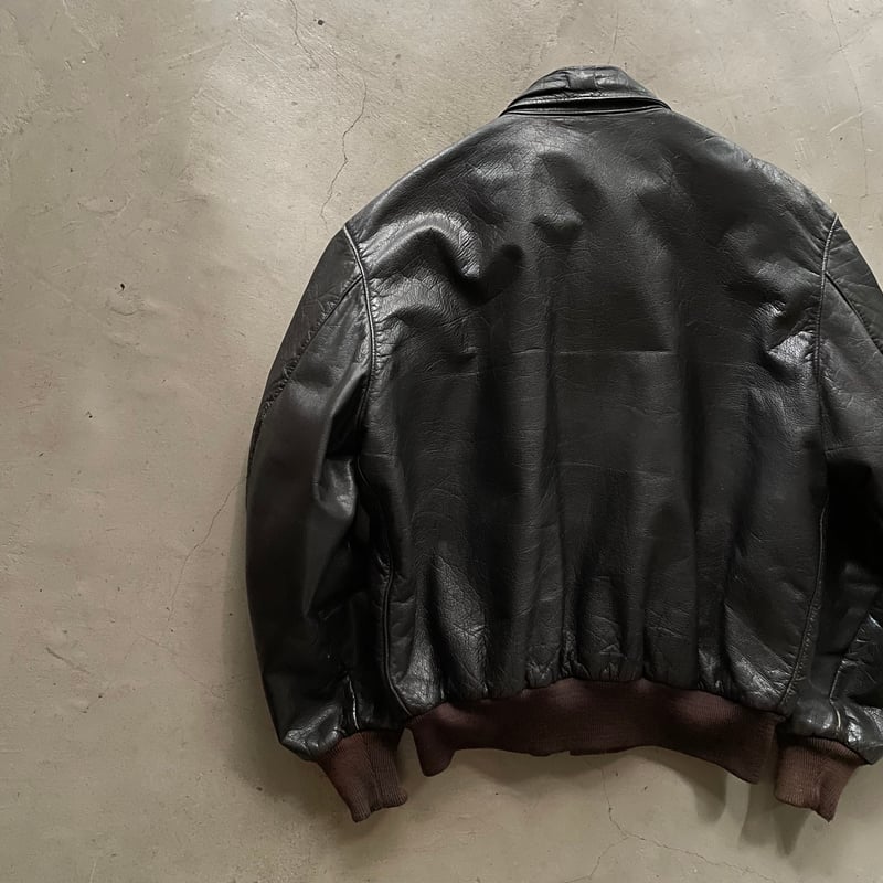 80s L.L.Bean A-2 type leather jacket ''Thinsu 80s L.L.Bean A-2 type leather jacket ''Thinsu