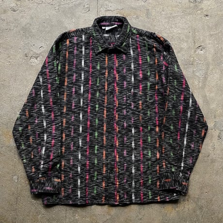 00s total pattern cotton shirt