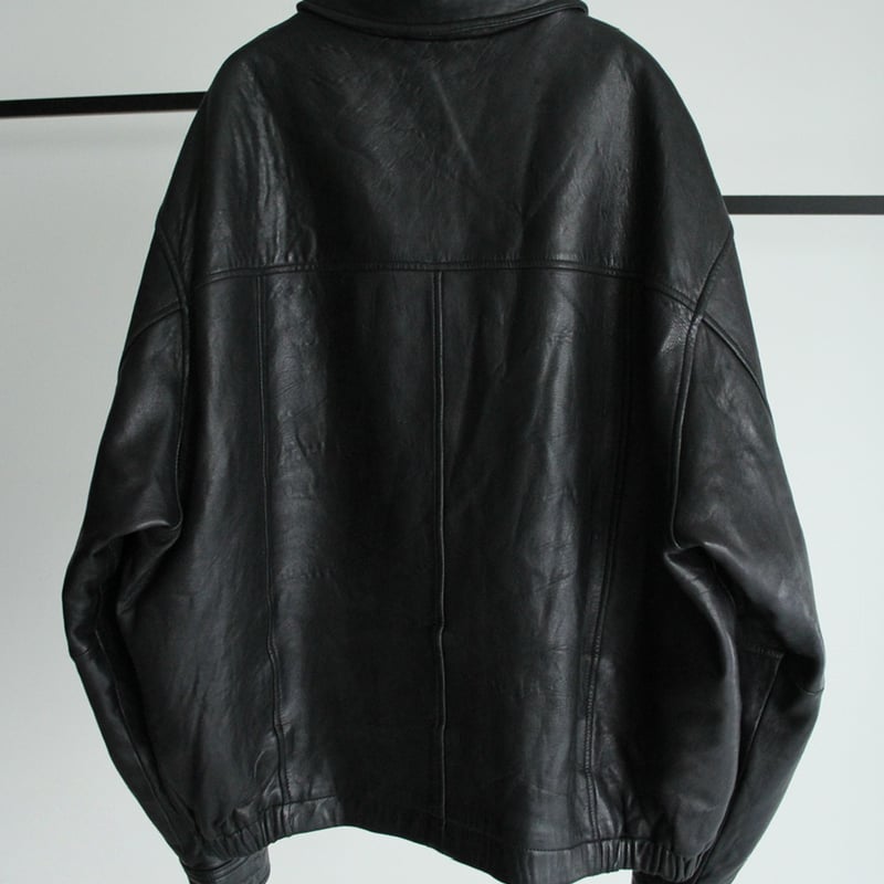 90s Leather zip up jacket | sui & shara 90s Leather zip up jacket | sui & shara