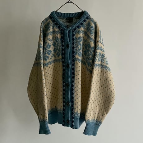 80s Dale of norway tyrolean cardigan