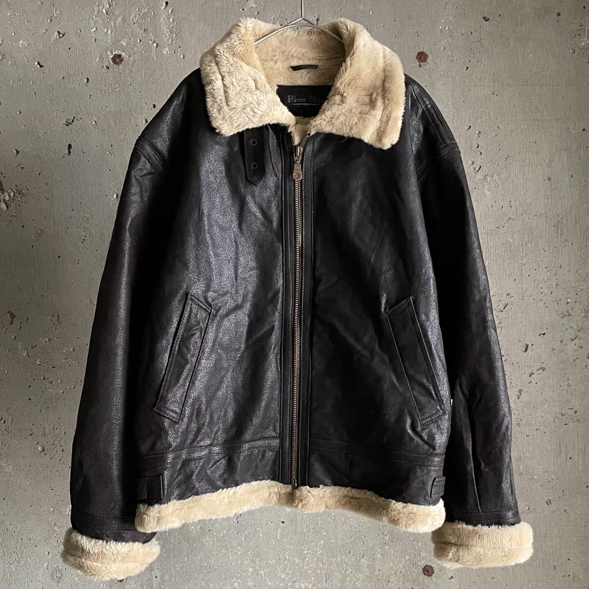 極名作 TYPE B-3 フライトジャケット ボマージャケット XXL 希少 黒 B-3 type jacket | sui & shara