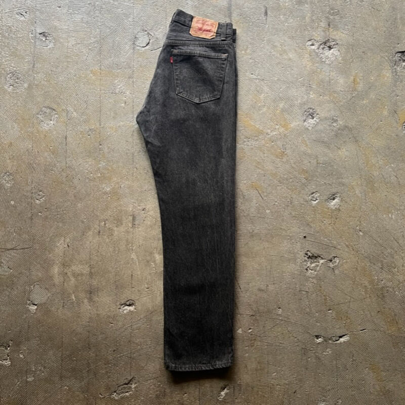 90s Levi’s 515 yarn-dyed black denim Vintage 90s Levi's YARN DYED Black Denim Trucker | Depop