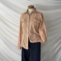 Striped western shirt