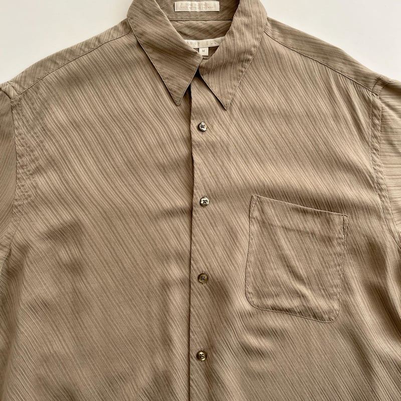 90s Perry Ellis silk regimental stripe pattern