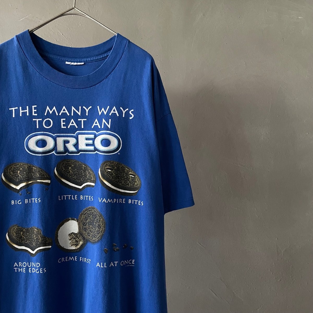 90s Oreo print tee “The many ways to eat an” |