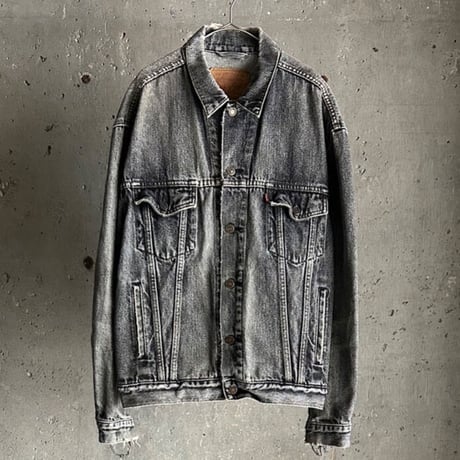 90's Levi's 70503  denim jacket"black"