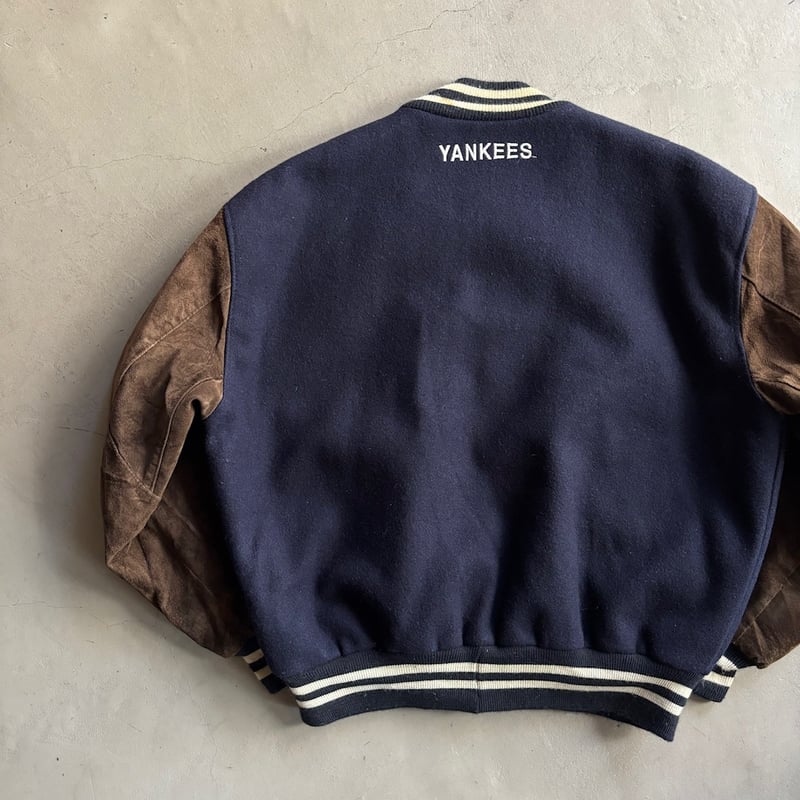 【90s】delong アワードジャケット 90s DeLONG award jacket “New York Yankees” | su