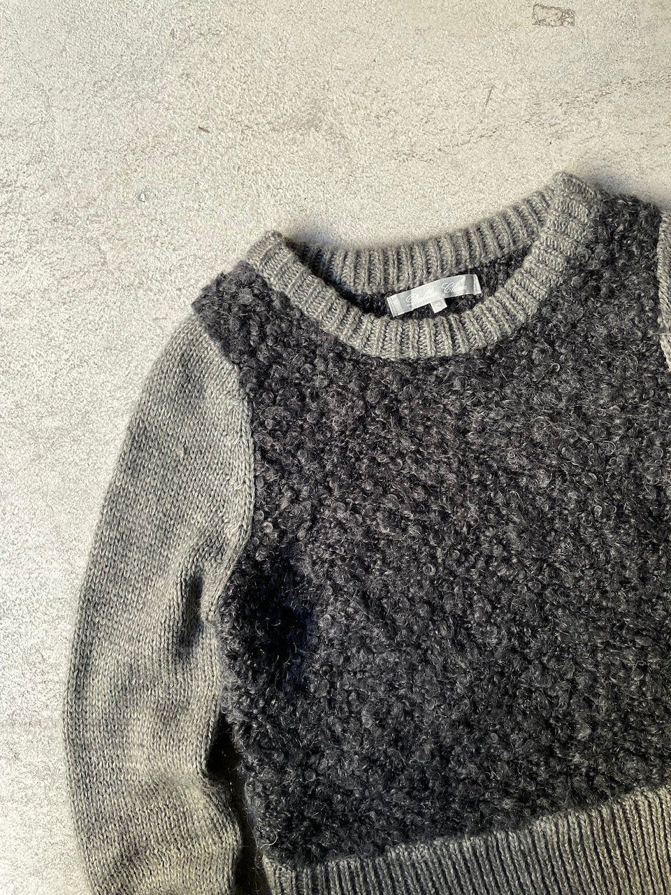 Loop yarn short length knit | sui & shara