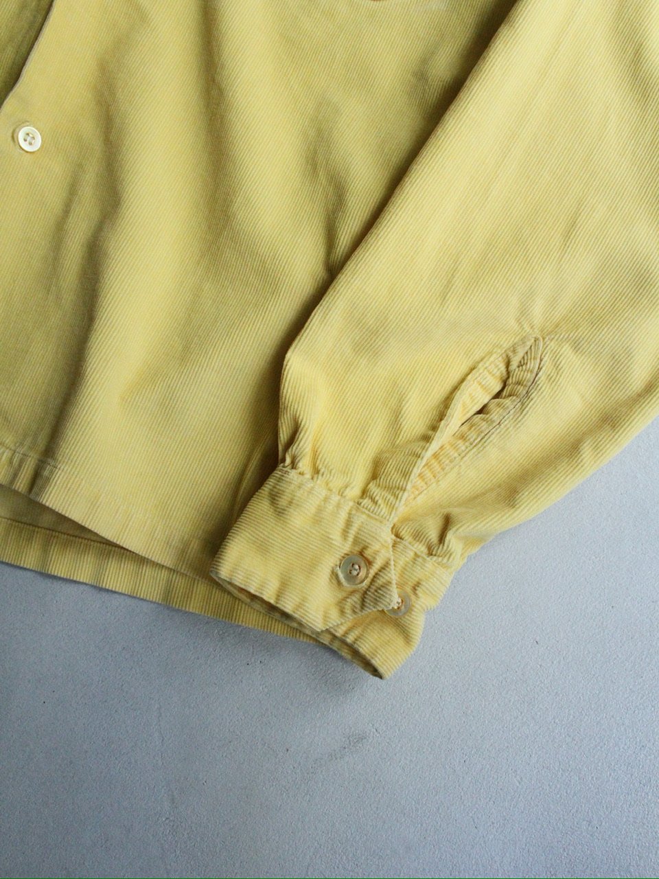 50s pilgrim ロカビリー ヴィンテージ 50s Pilgrim corduroy open collar shirt | sui &