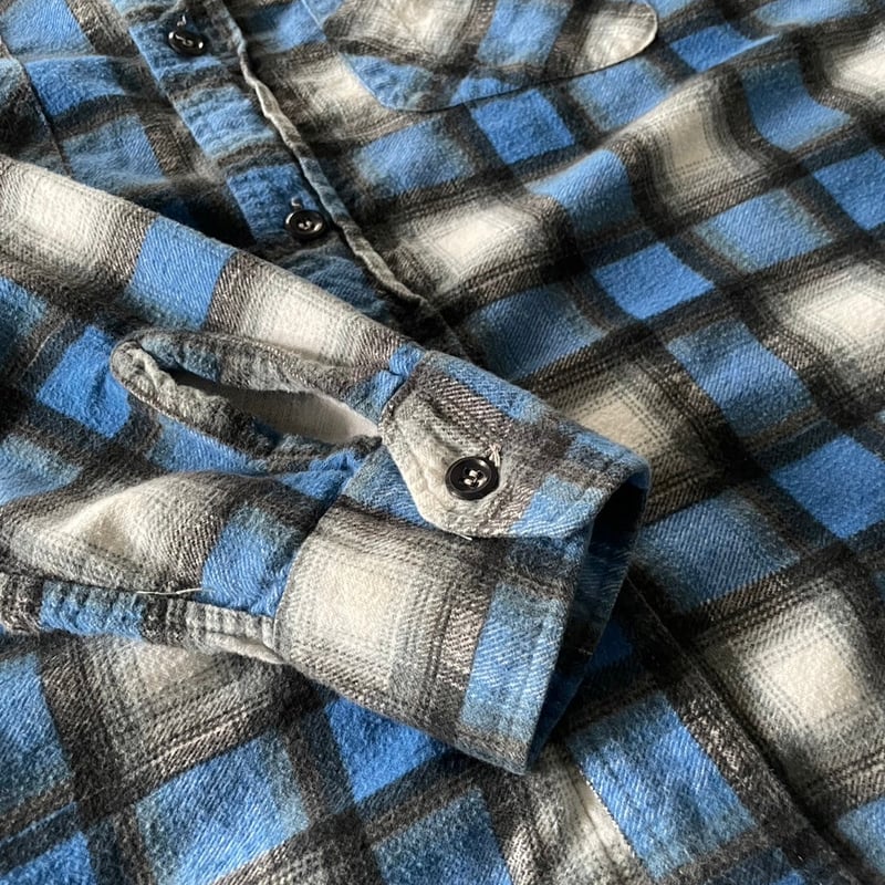 60年代POWRHOUSE PLAID COTTON SHIRT L 60年代POWRHOUSE PLAID COTTON SHIRT L 60年代POWRHOUSE PLAID