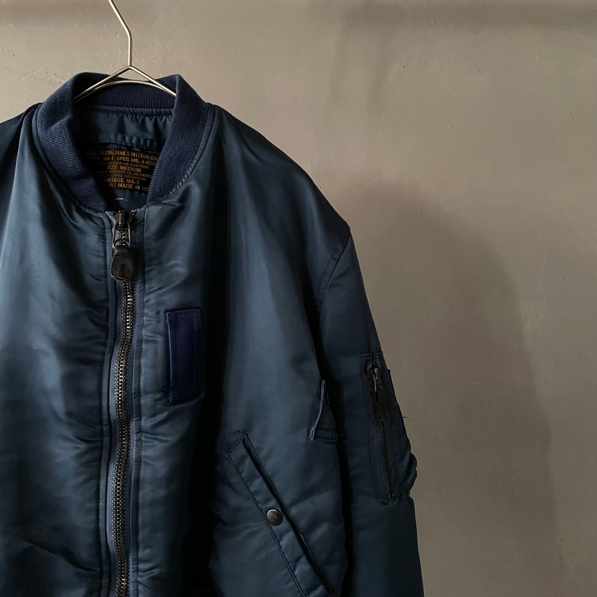 Weintraub brothers ″MA-1″flight jacket Made in
