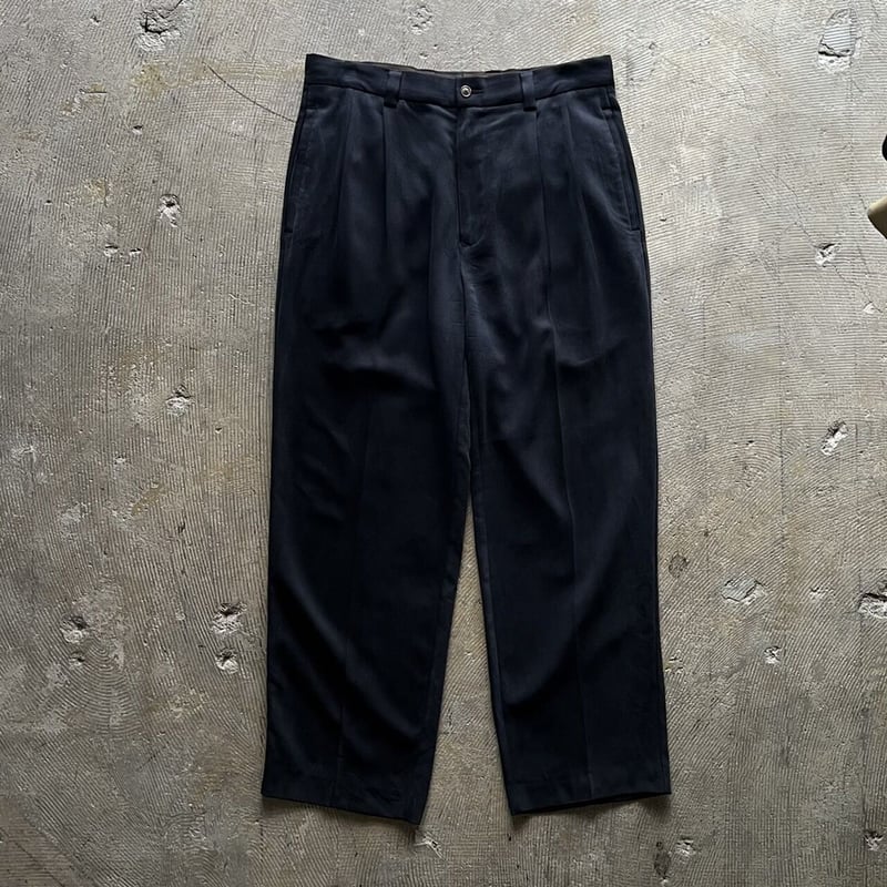 90s Tommy Bahama 2tuck silk slacks | sui & shara