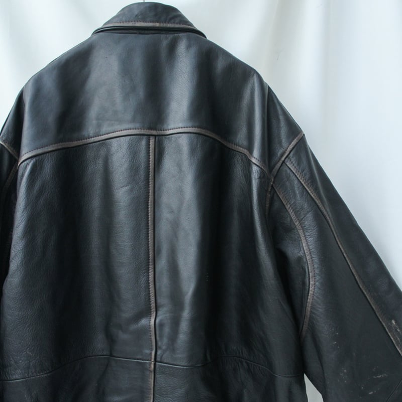 ジャケット・アウター ST.JOHN'S BAY A-2 leather jacket y2k st. johns bay leather jacket 