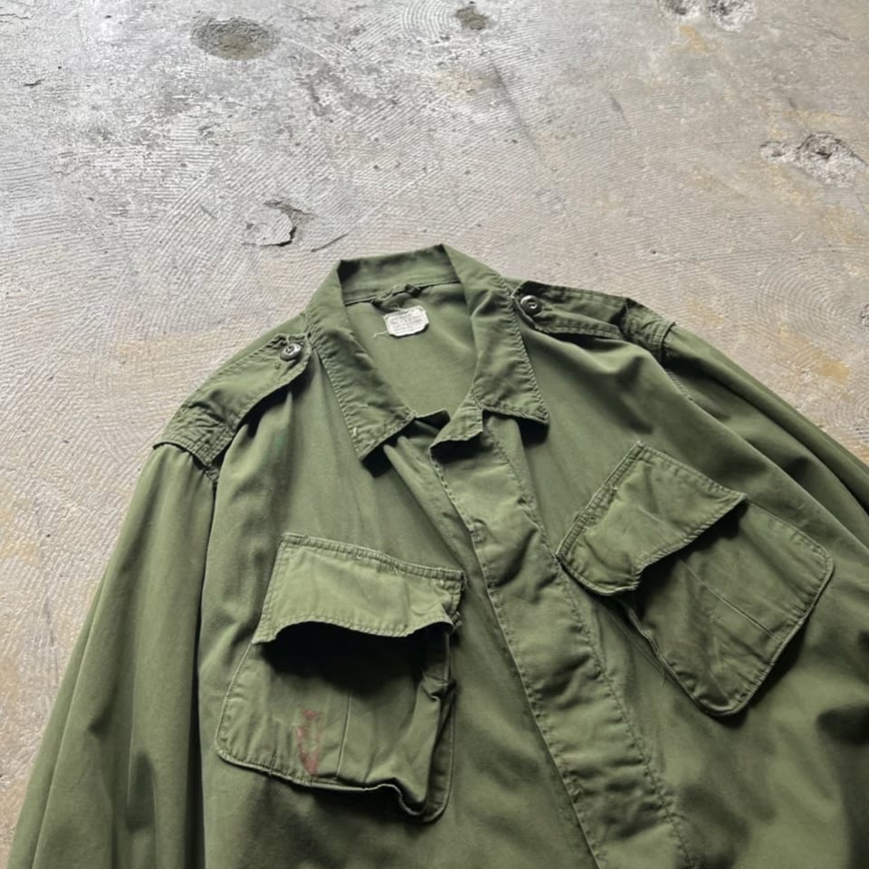 60s U.S.Army jungle fatigue jacket “2nd model” 