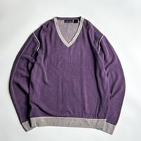 Neiman Marcus out seam design cashmere knit｜ニーマンマーカス