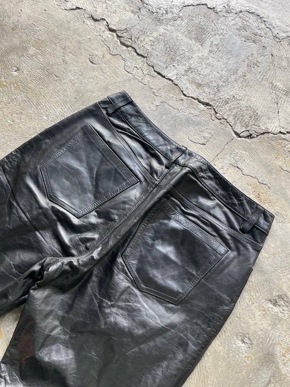 00's GAP leather pants 