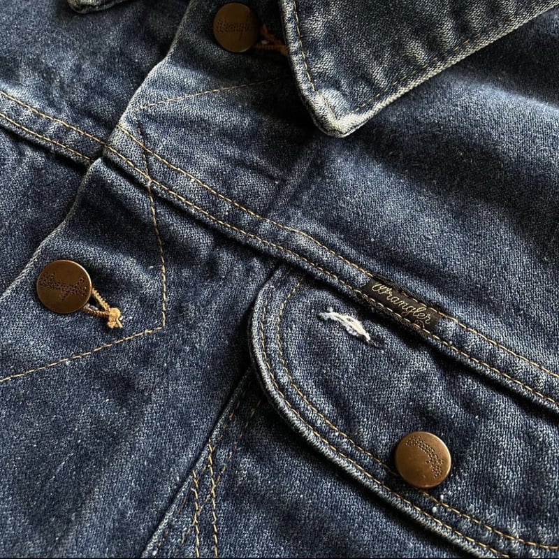 70s Wrangler 124mj denim jacket | sui & shara 70s Wrangler 124mj denim jacket | sui & shara