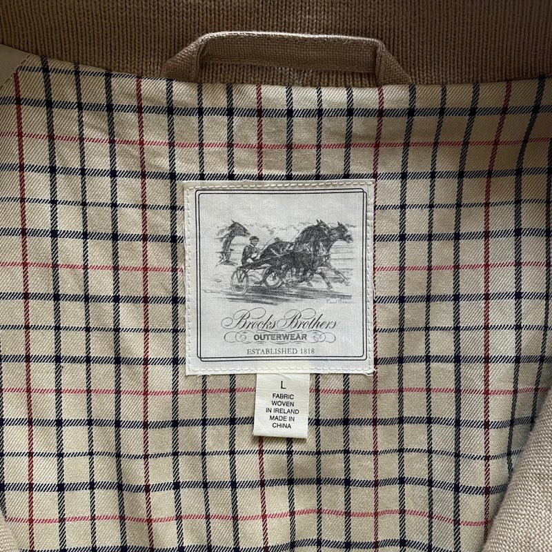 Brooks Brothers G9 ジャケット 42 90's~ BROOKS BROTHERS Harrington