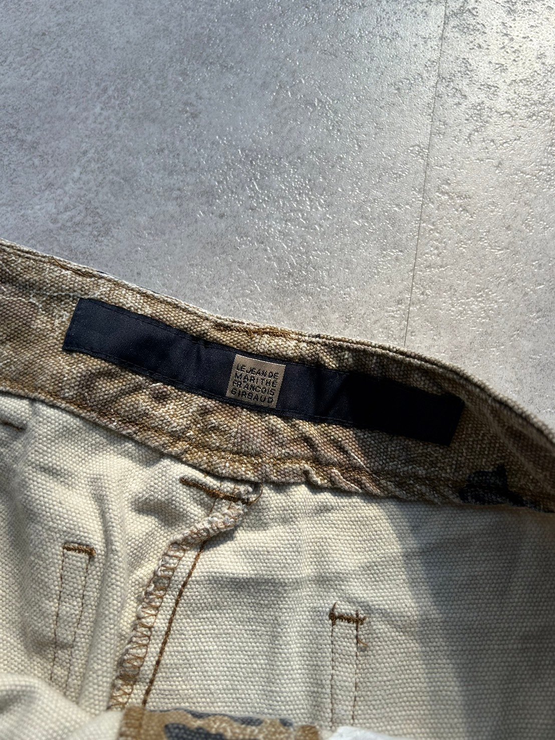 90s Marithe Francois Girbaud camouflage shuttle 90s Marithe Francois Girbaud camouflage shuttle