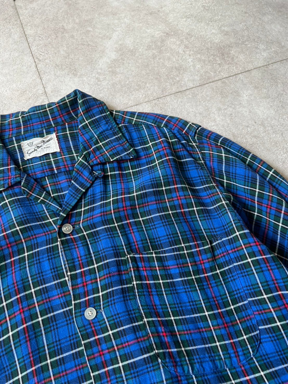 トップス 60s sandy mac donald corduroy shirts a170b4417a5597e0d6ab547d290472