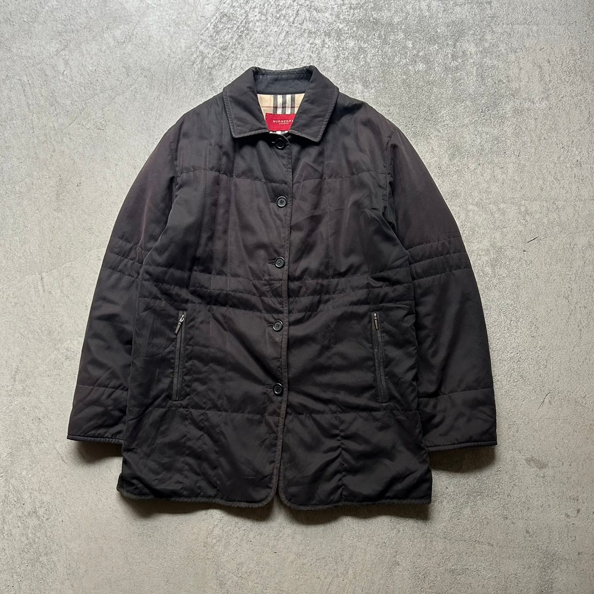 Burberry medium ジャケット 80-90s Burberrys sports jacket with wool check liner size UK42
