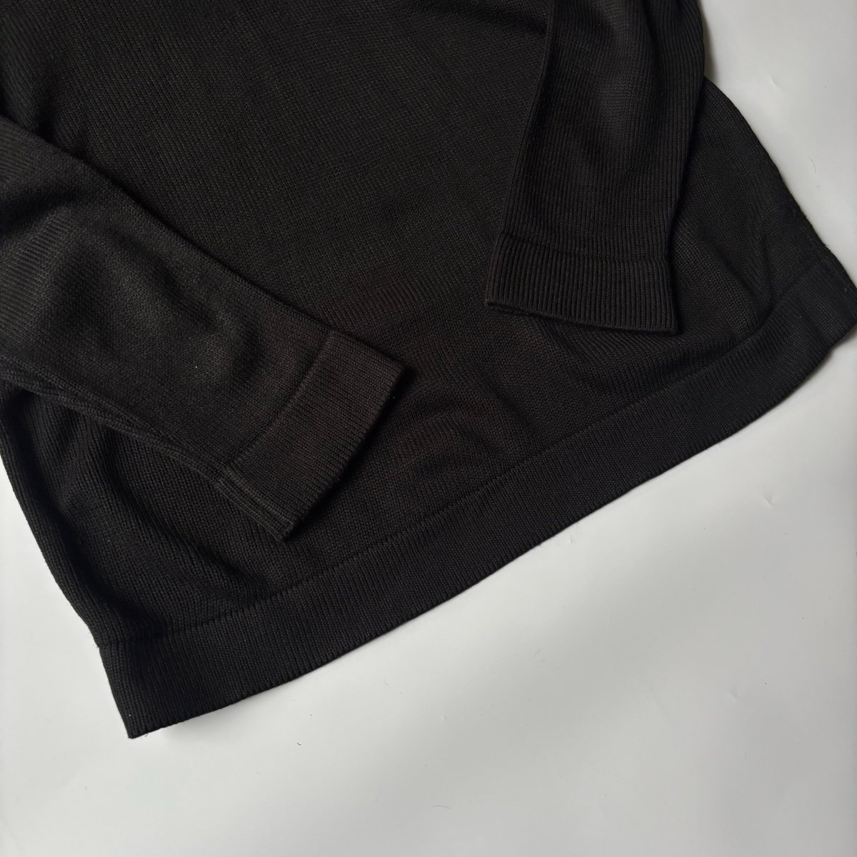 Stone Island henley neck knit hoodie | sui & shara