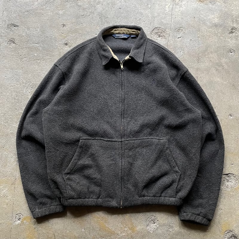 80s Ralph Lauren fleece swing top | sui & shara