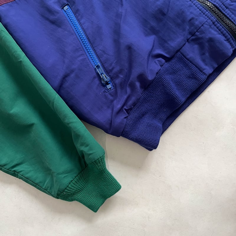 90s LAND'S END crazy pattern zip up jacket | su 90s LAND'S END crazy pattern zip up jacket | su