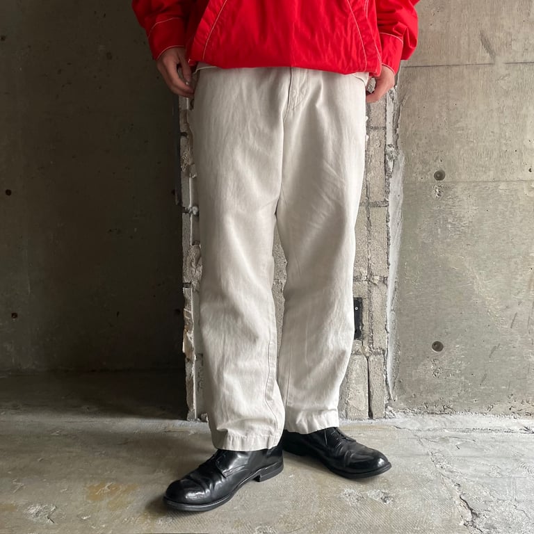 90’s Polo Ralph Lauren linen/cotton pants｜ポロラルフローレン