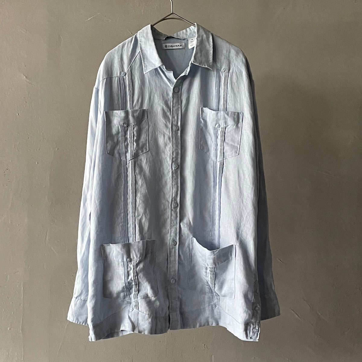 100% Linen CUBAVERA キューバ リネン 柄シャツ 開襟 白 楽天市場】【クーポン配布中】キューバベラ CUBAVERA