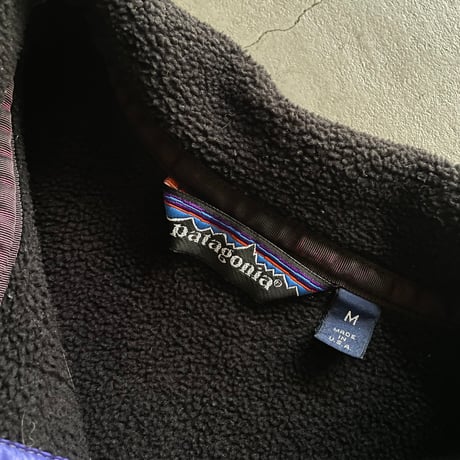 1988 Patagonia synchilla snap-t neck ″Black″｜パタゴニア