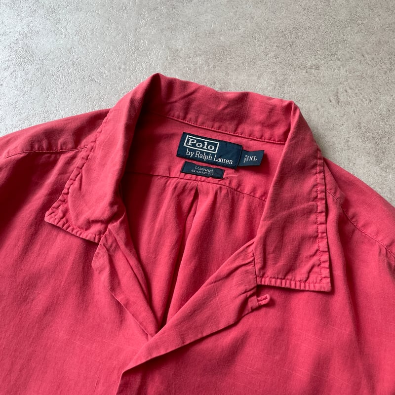 90s Ralph Lauren open collar shirt 