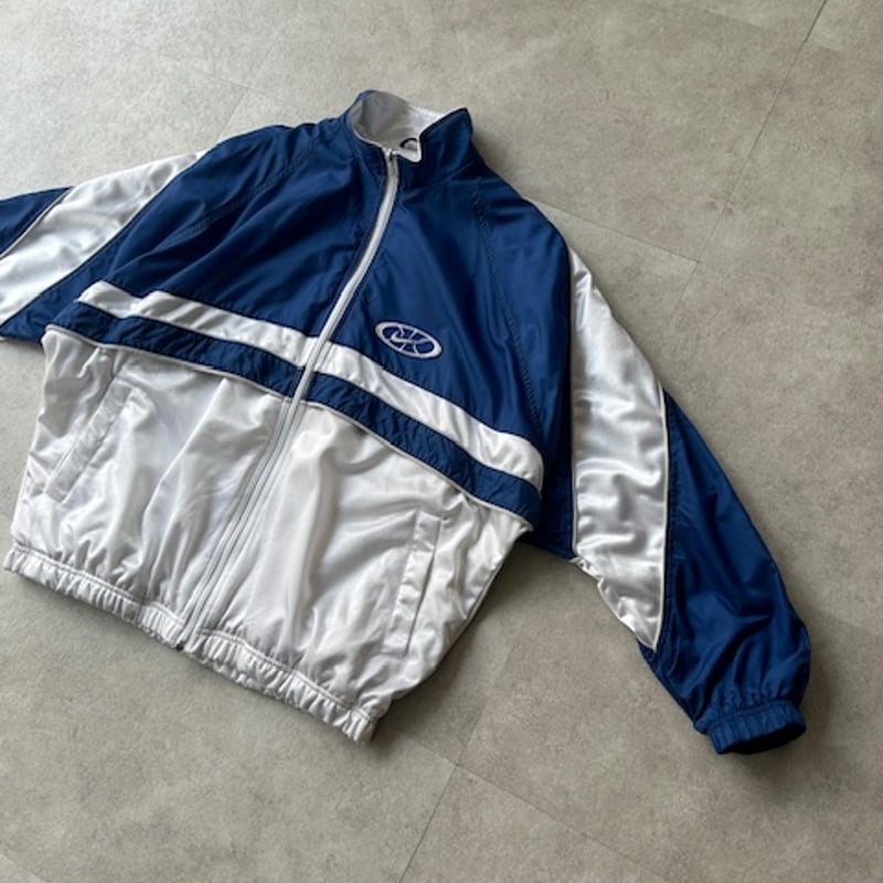 NIKE 90s トラックジャケット　ネイビー　ユーロ企画 90s NIKE switching track jacket | sui & shara