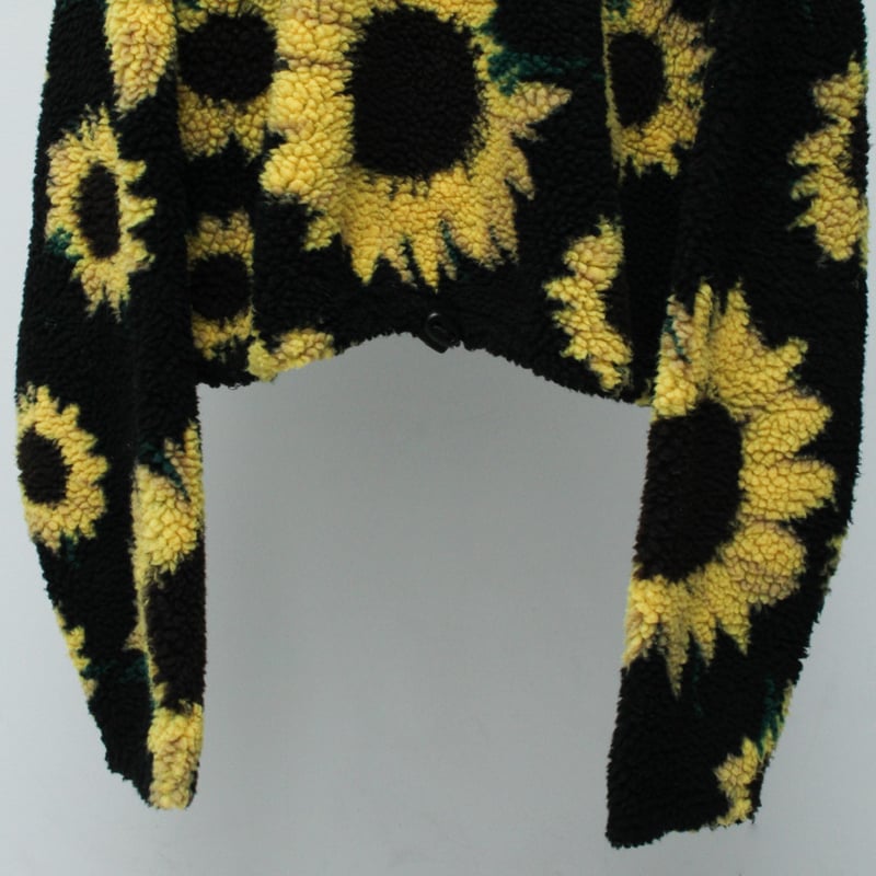00s Sunflower pattern fleece pullover | sui & s