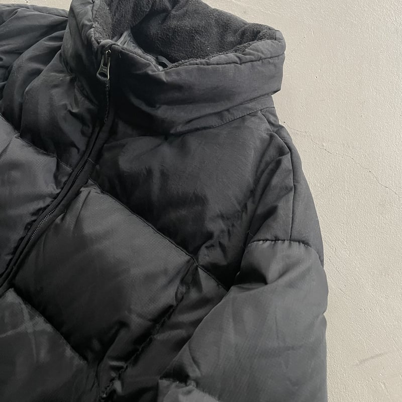 AD1997 90s archive 中綿ウールオーバーコート ダウン 黒 90s Gap nylon down jacket | sui & shara