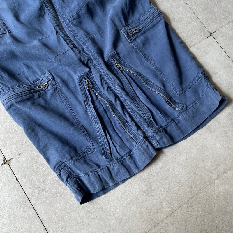 90s Ralph Lauren linen×silk parachute pants | s
