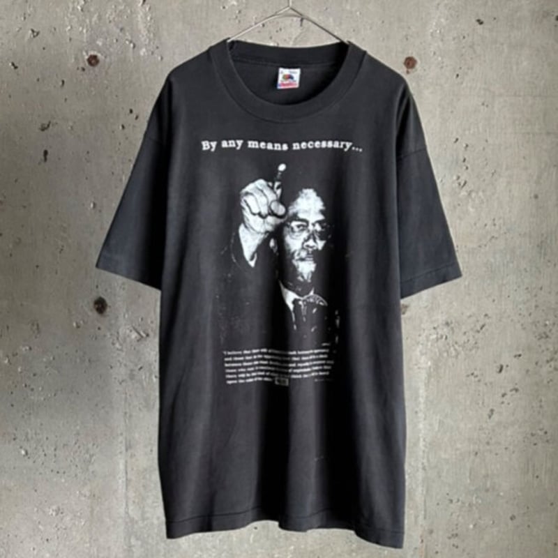 90s Malcolm X print tee | sui & shara