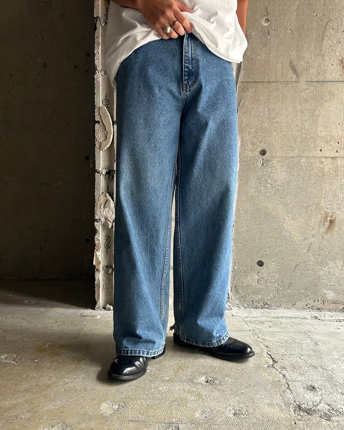 90's BULLHEAD straight silhouette denim pants |